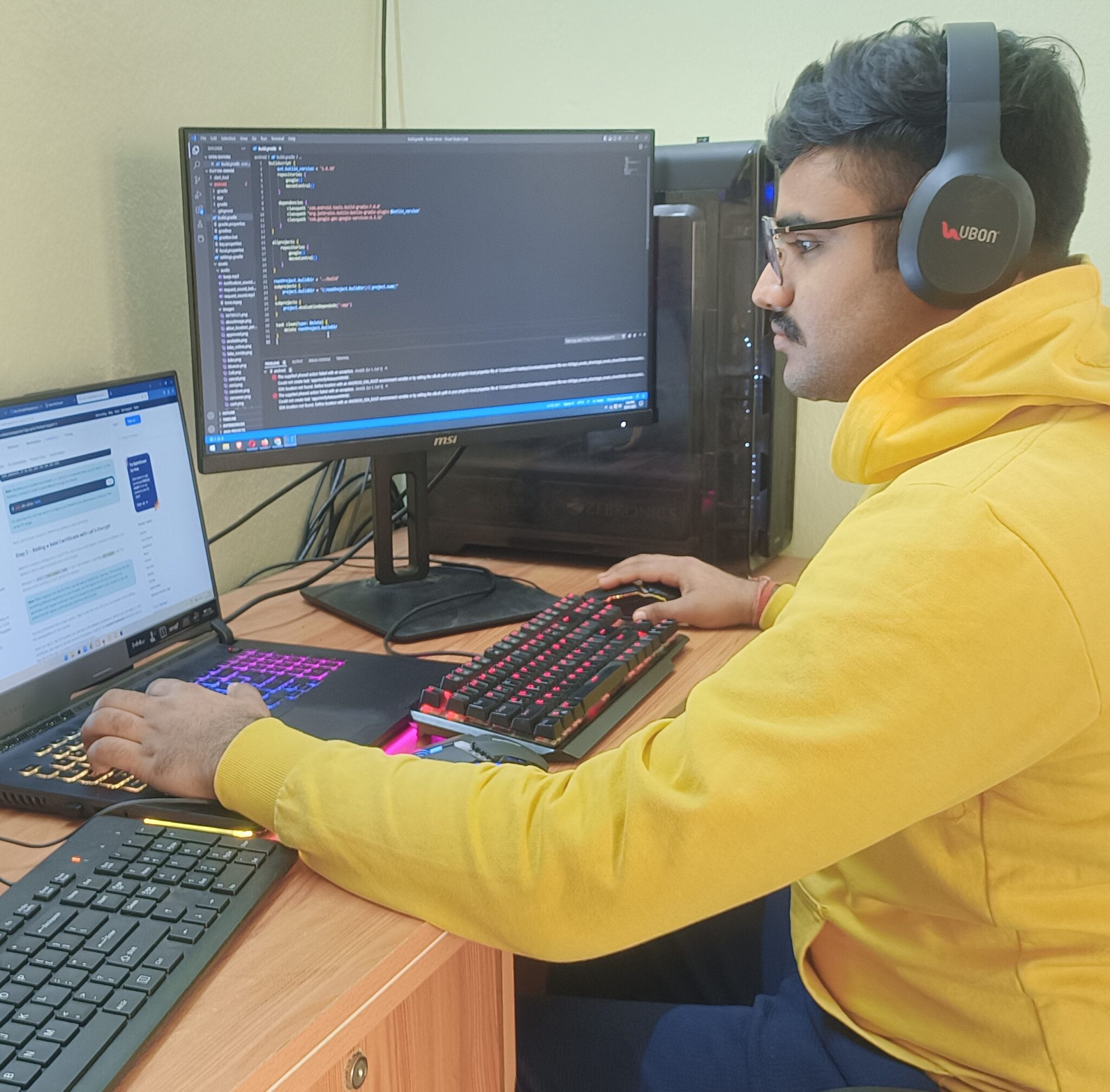 more information click + icon About